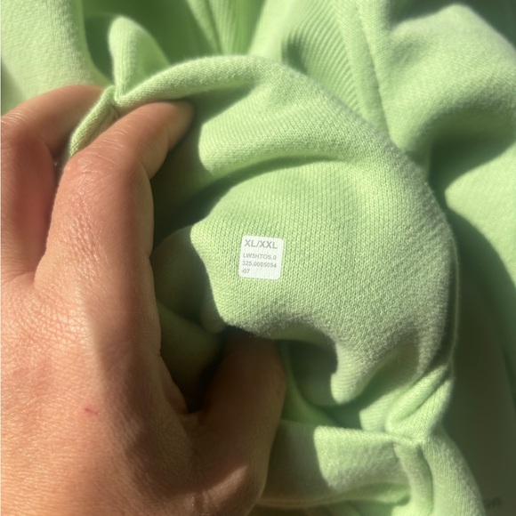 Lululemon Scuba Oversized Half-Zip Hoodie - Lemongrass - XL/XXL - Picture 6 of 6